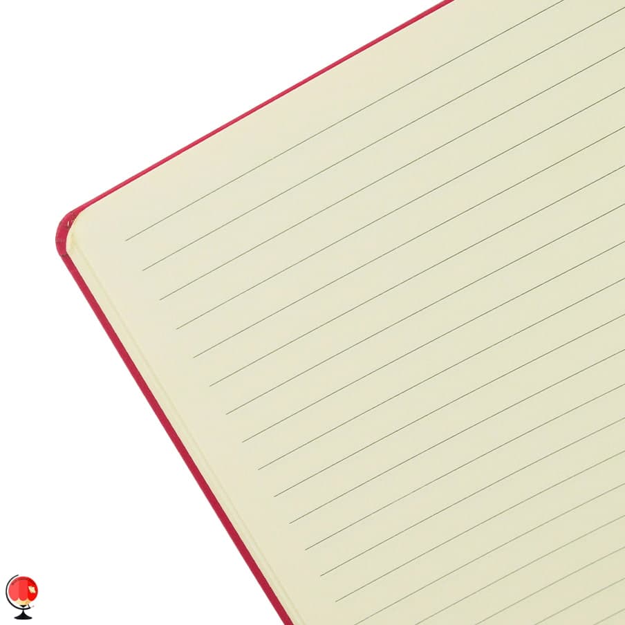 دفتر یوروپن مدل Hard Cover Medium رنگ صورتی — تصویر ۴