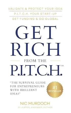 و دانلود نسخه کامل کتاب زبان اصلی Get Rich from the Pitch: The Survival Guide for Entrepreneurs with Brilliant Ideas | دانلود کتاب خارجی