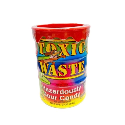 آبنبات ترش میوه ای بشکه تاکسیک ویست (84 گرم) toxic waste