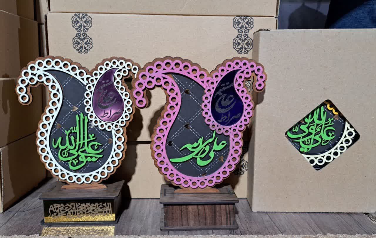 تندیس فاخر نفیس امام علی (ع) | جنس درجه یک پررنگ، قابل شستوشو – طراحی باشکوه و ماندگار