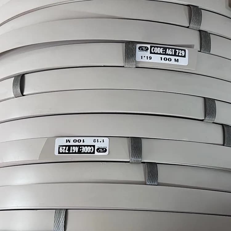 نوار PVC رنگ خاکی 1 میل کد AGT729