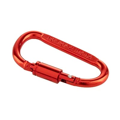 کارابین کوهنوردی فلزی پیچی KEY RING
