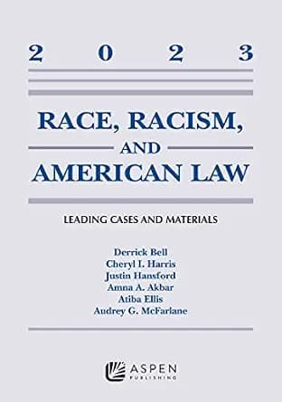 و دانلود نسخه کامل کتاب زبان اصلی Race, Racism, and American Law: Leading Cases and Materials, 2023 (Supplements) PDF | دانلود کتاب خارجی