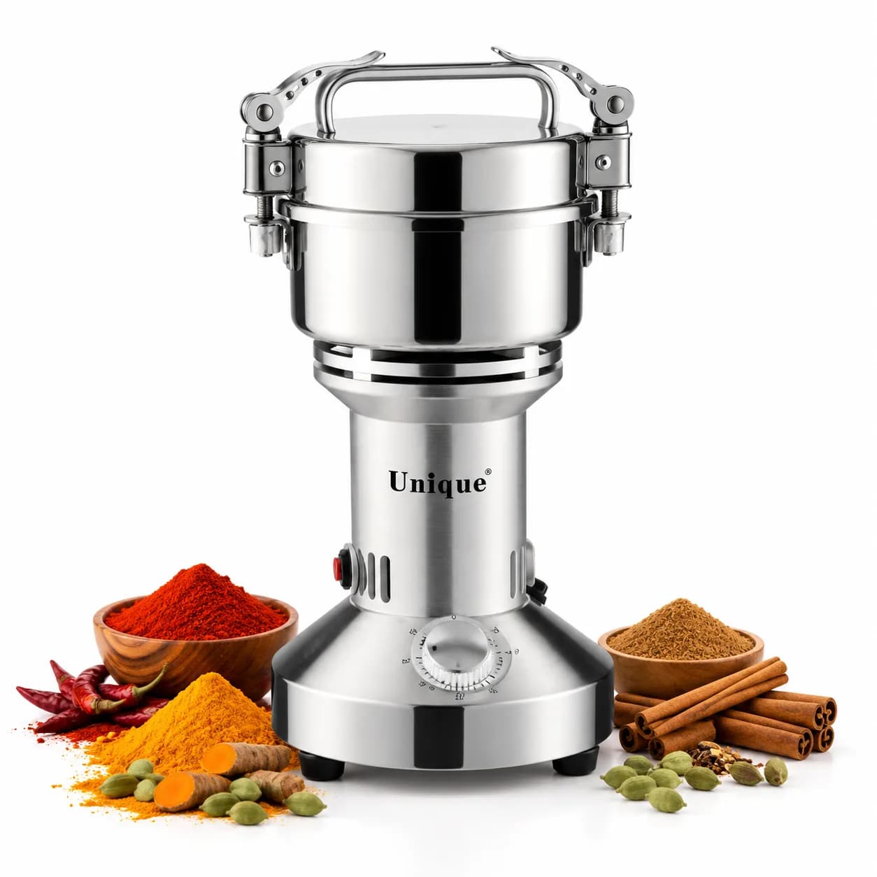 اسیاب یونیک صنعتی 350 گرم 25000 دور 1500 وات مدل UM-350