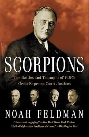 و دانلود نسخه کامل کتاب زبان اصلی Scorpions: The Battles and Triumphs of FDR’s Great Supreme Court Justices PDF | دانلود کتاب خارجی