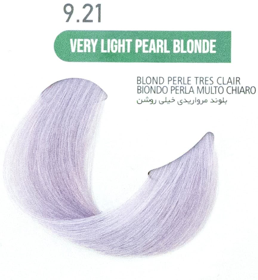 رنگ مو گیاهی بدون آمونیاک 9.21 بلوند مرواریدی خیلی روشن VERY LIGHT PEARL BLONDE گارنیک GARNIC — تصویر ۲