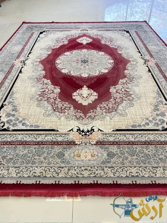 فرش لاکی 1200 شانه طرح ویکتوریا