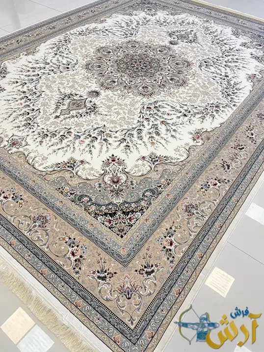 فرش کلاسیک 1200 شانه طرح آراد — تصویر ۲