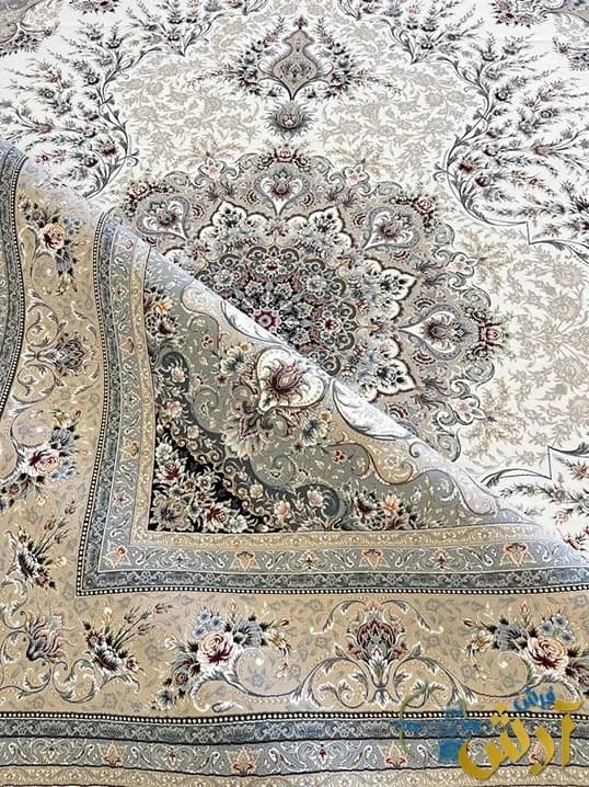 فرش کلاسیک 1200 شانه طرح آراد — تصویر ۴