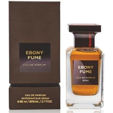 ادکلن فراگرنس ورد مدل ابونی فوم رایحه تام فورد ابنه فیوم Fragrance world Ebony Fume / 100 میل