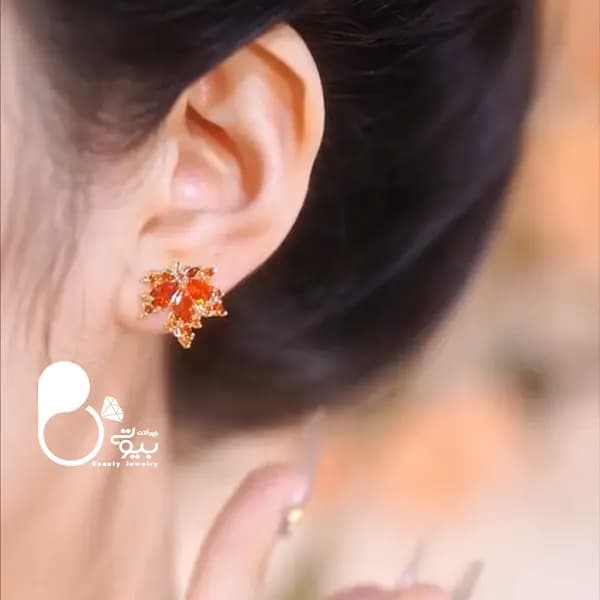 گوشواره برگ پاییزی — تصویر ۵