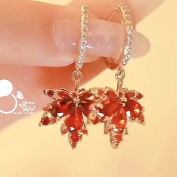 گوشواره برگ پاییزی — تصویر ۳