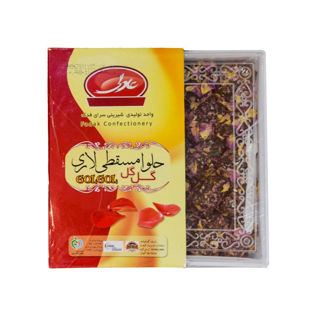 حلوا مسقطی کریستال گل گل – حلوا مسقطی لاری
