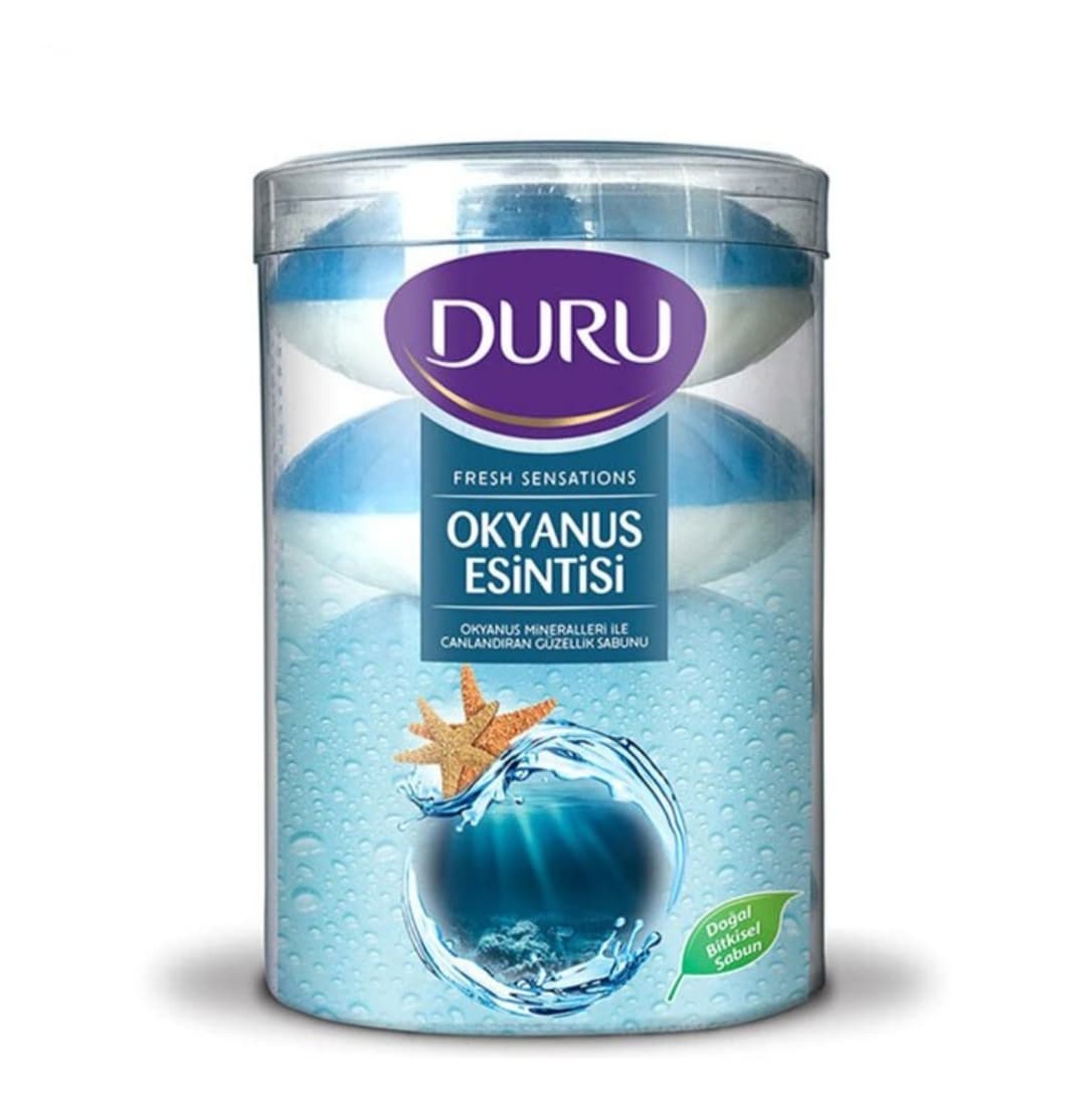 صابون لیوانی ۴ تایی به نرمی اقیانوس دورو duru