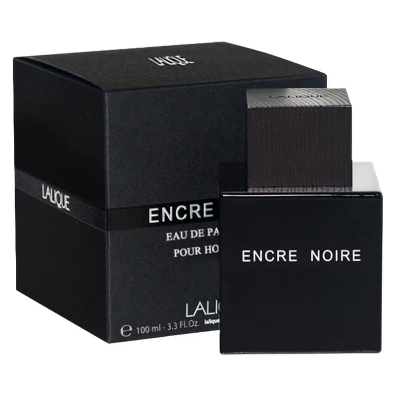 ادوپرفیوم لالیک مشکی(چوبی) انکر نویر (لاکچری آکوا) | Lalique Encre Noire (Luxury Aqva) حجم 50 میل