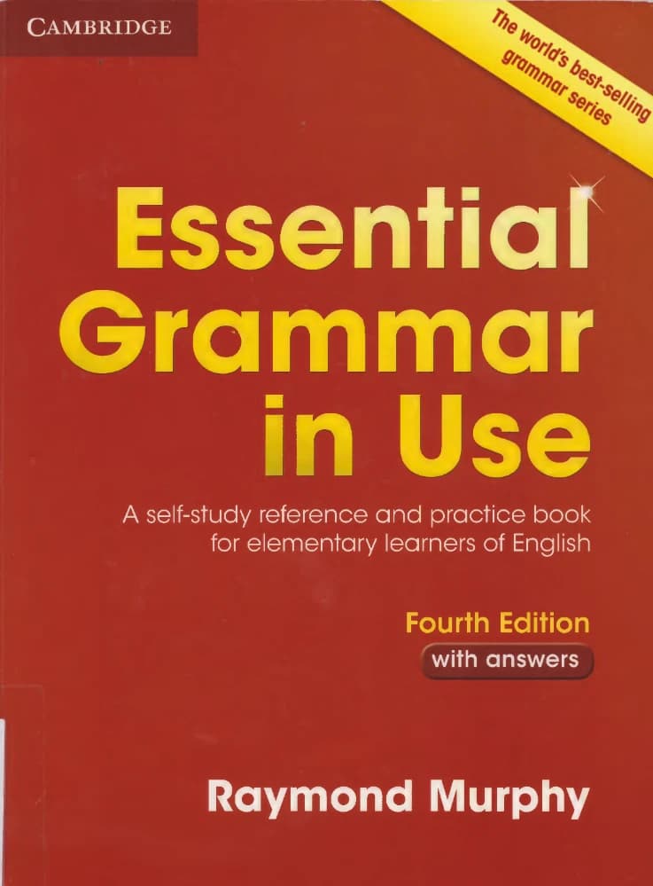 کتاب Essential Grammar in Use with Answers (گرامر ضروری در کاربرد همراه با پاسخ) نسخه انگلیسی PDF