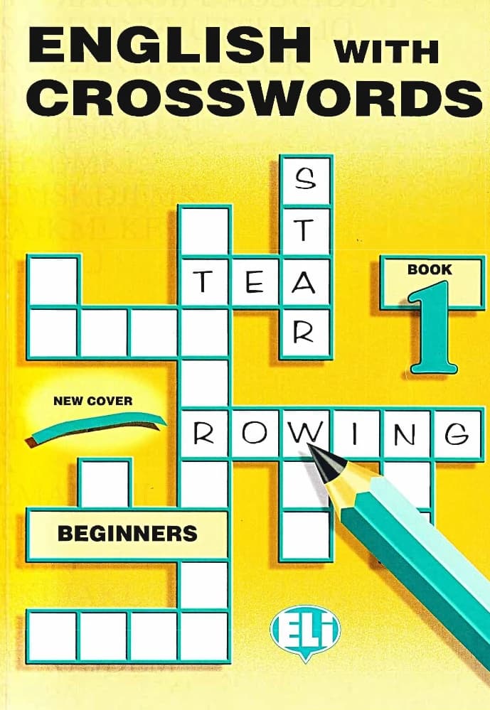 کتاب English with Crosswords: Crossword Puzzle Book 1 (یادگیری انگلیسی با جدول کلمات متقاطع، جلد ۱) نسخه انگلیسی PDF