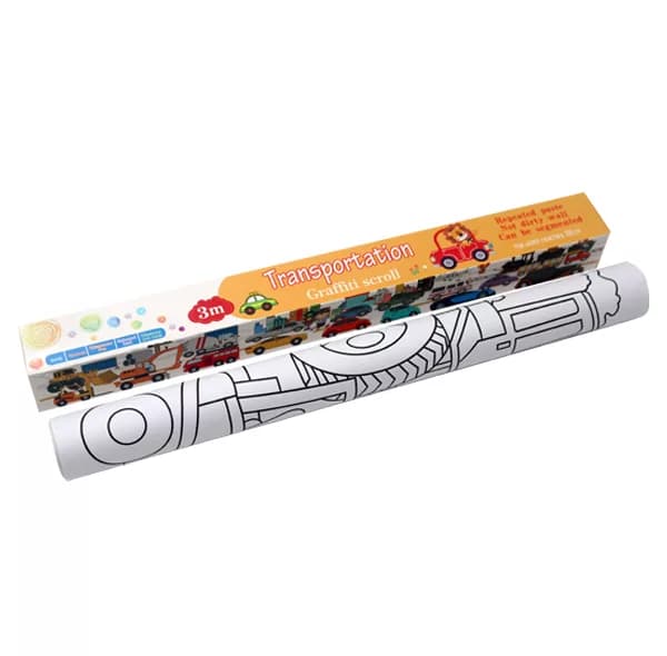 کاغذ رنگ آمیزی مدل رولی طرح وسایل نقلیه سایز 30×300 سانتی متر — تصویر ۴