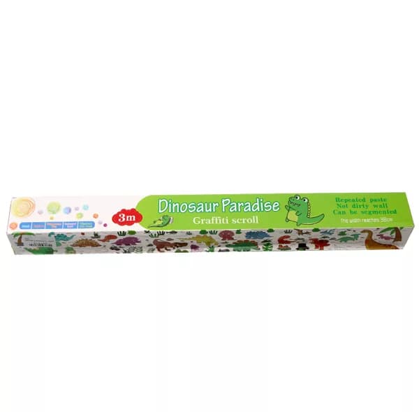 کاغذ رنگ آمیزی مدل رولی طرح دایناسور سایز 30×300 سانتی متر — تصویر ۶