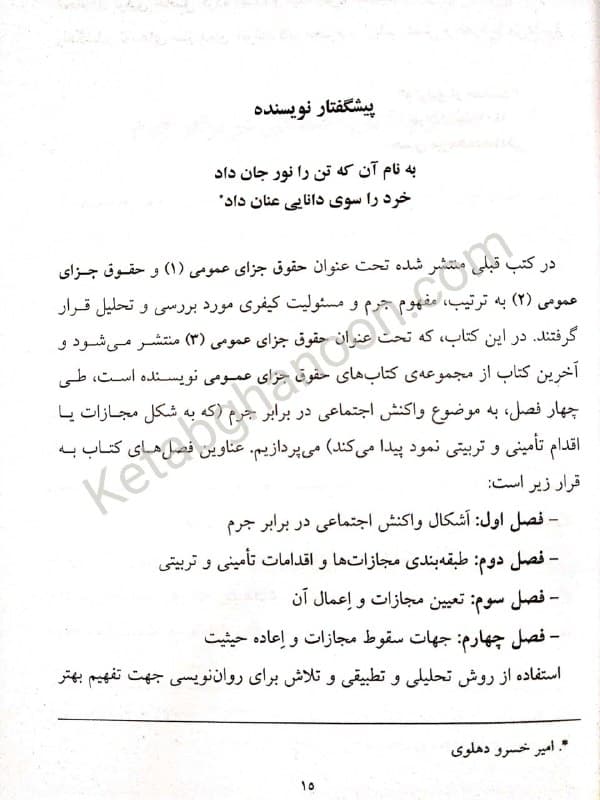 کتاب حقوق جزای عمومی 3 میر محمد صادقی — تصویر ۵