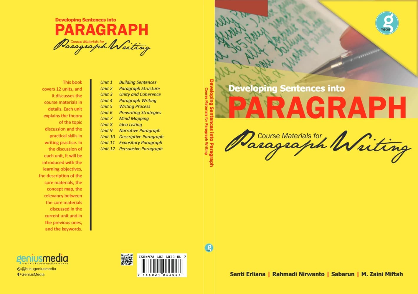 کتاب Developing Sentences into Paragraphs (تبدیل جملهها به پاراگراف) نسخه انگلیسی PDF