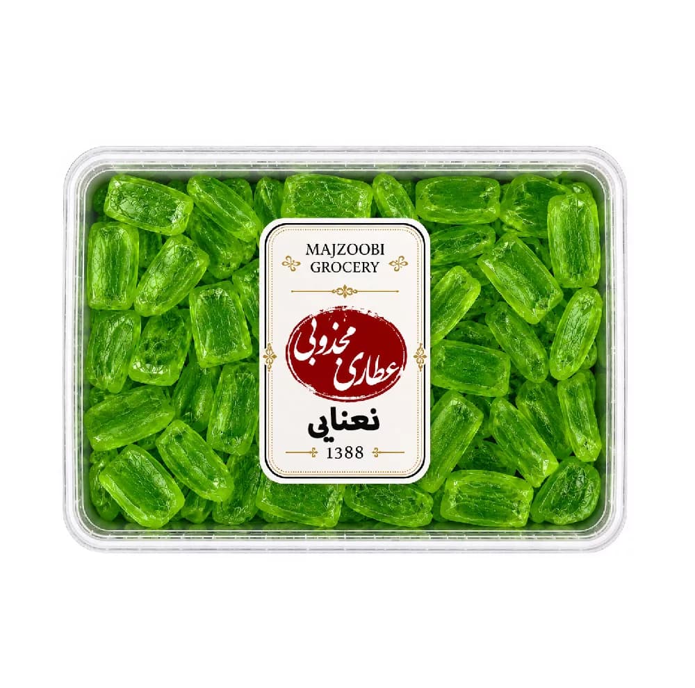آبنبات ساده و دارچینی و نعنایی عطاری مجذوبی – 600 گرم بسته 3 عددی — تصویر ۳