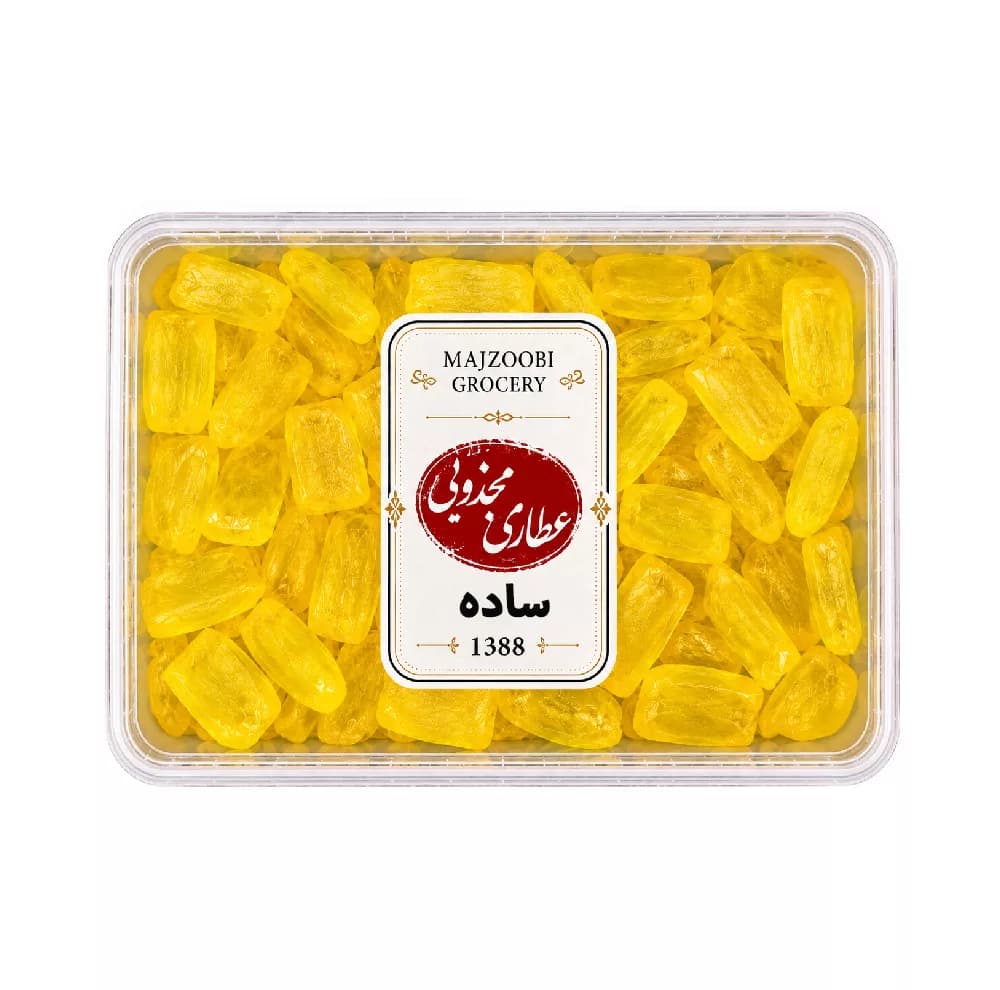 آبنبات ساده و دارچینی و نعنایی عطاری مجذوبی – 600 گرم بسته 3 عددی — تصویر ۲