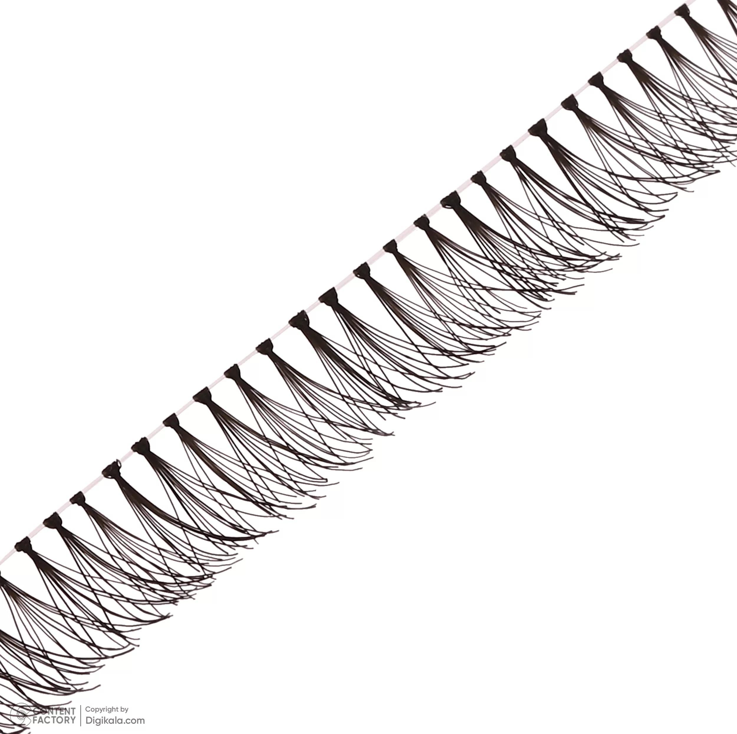 مژه مصنوعی رد چری مدل Classic Cluster Band کد 12 C بسته 10 عددی — تصویر ۵