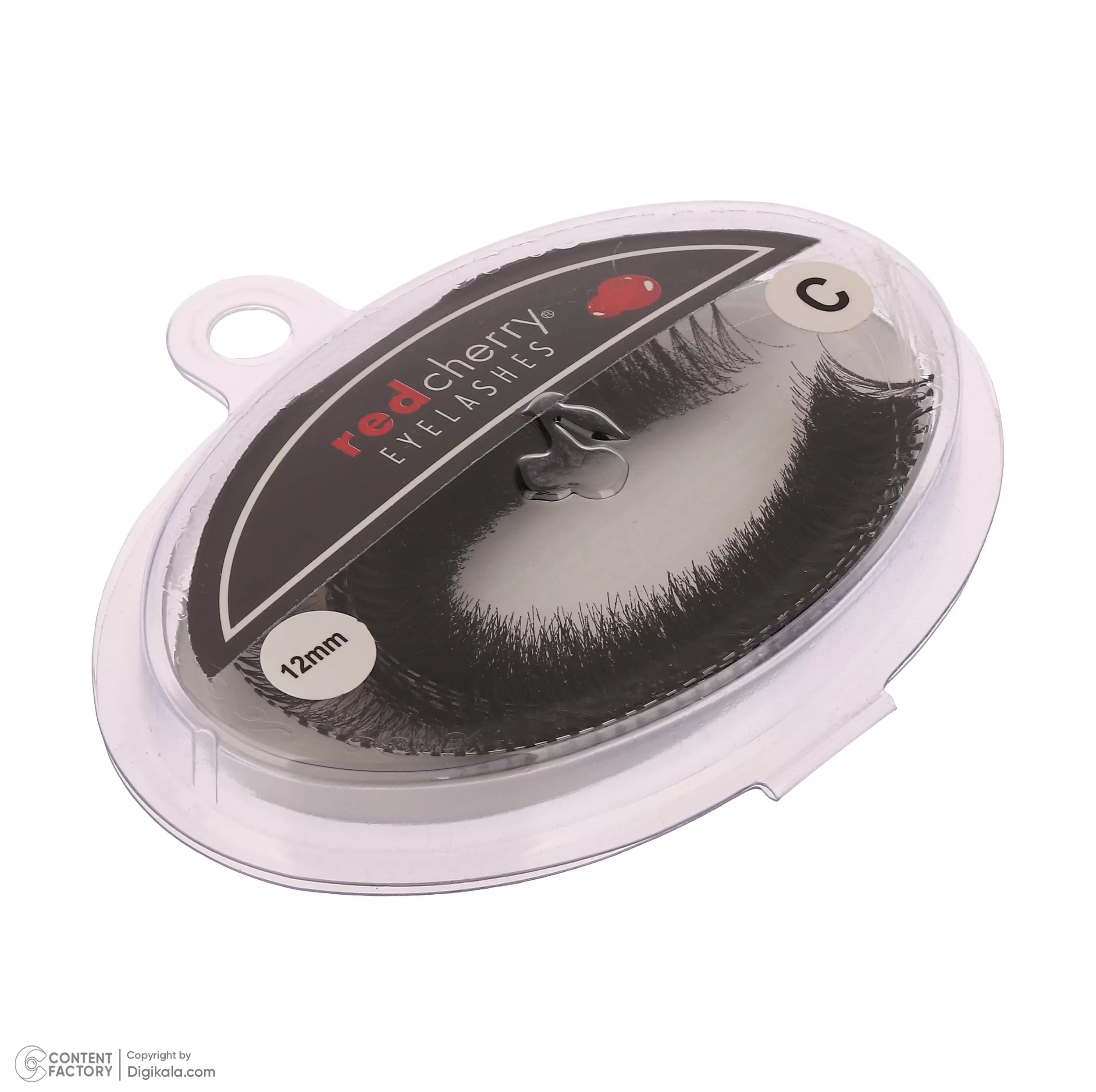 مژه مصنوعی رد چری مدل Classic Cluster Band کد 12 C بسته 10 عددی — تصویر ۳