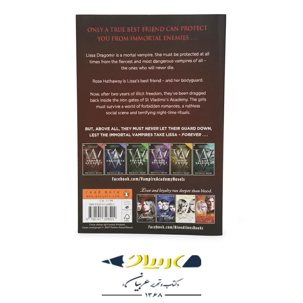 کتاب Vampire Academy 1 – انتشارات ای‌ای کتاب (زبان اصلی) — تصویر ۲