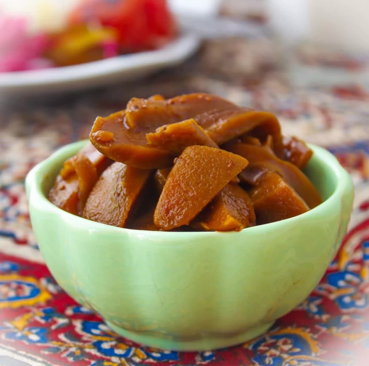 ترشی انبه با شیره سیب کلثوم کاملیا – 1200 گرم مجموعه 2 عددی — تصویر ۶