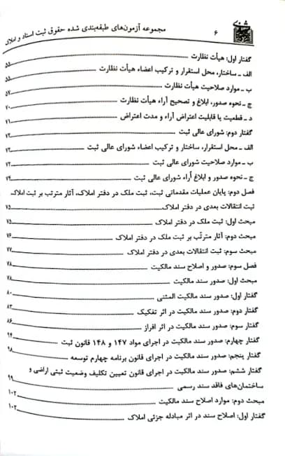 کتاب تست حقوق ثبت دکتر مجید سوهانی — تصویر ۳