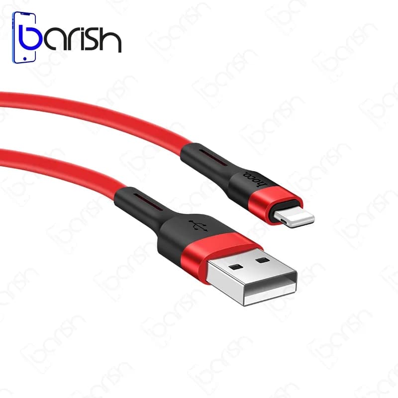 کابل دیتا و شارژ USB به لایتنینگ هوکو مدل X34 — تصویر ۳
