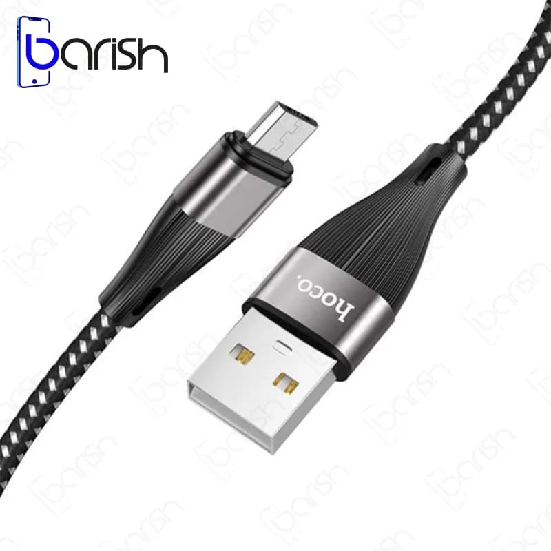 کابل دیتا و شارژ USB به MicroUSB هوکو مدل X57 — تصویر ۳