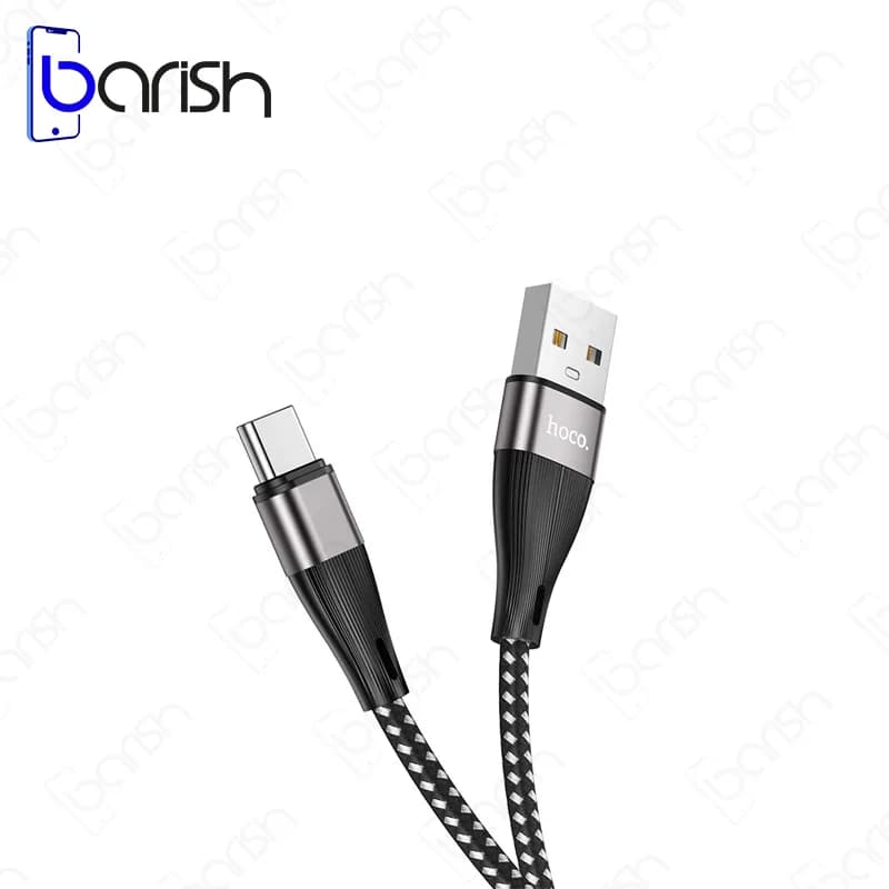 کابل دیتا و شارژ USB به Type-C هوکو مدل X57
