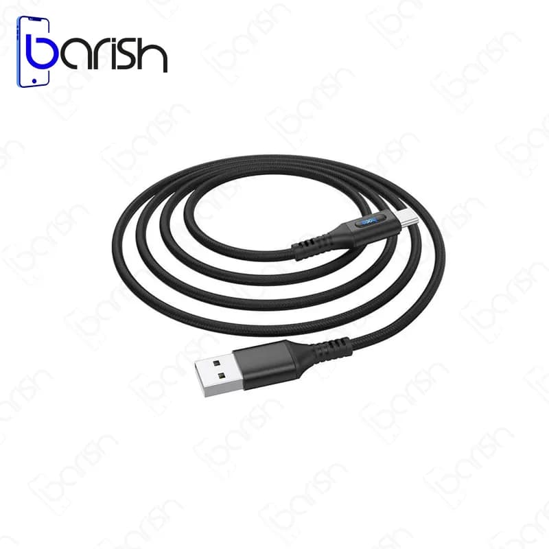 کابل شارژ هوشمند USB به Type-C هوکو مدل U79 — تصویر ۴