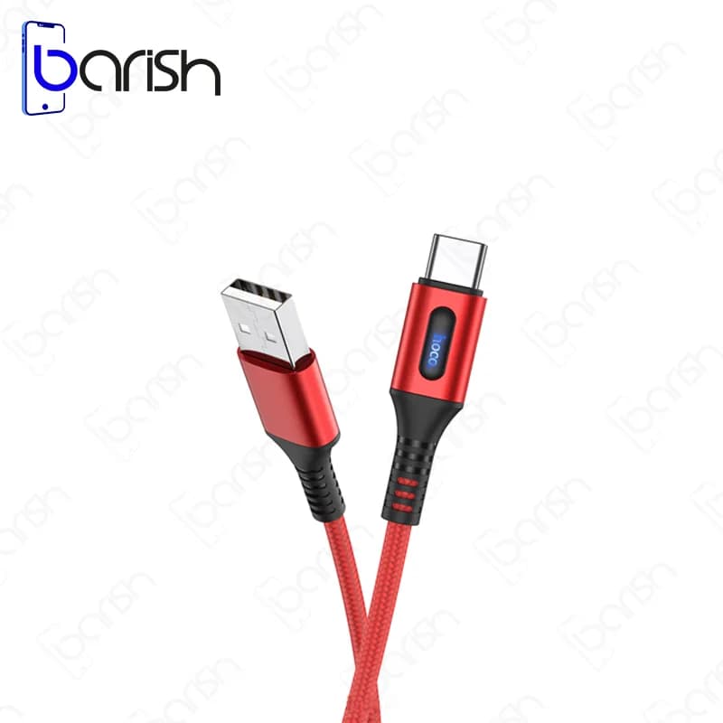 کابل شارژ هوشمند USB به Type-C هوکو مدل U79 — تصویر ۳