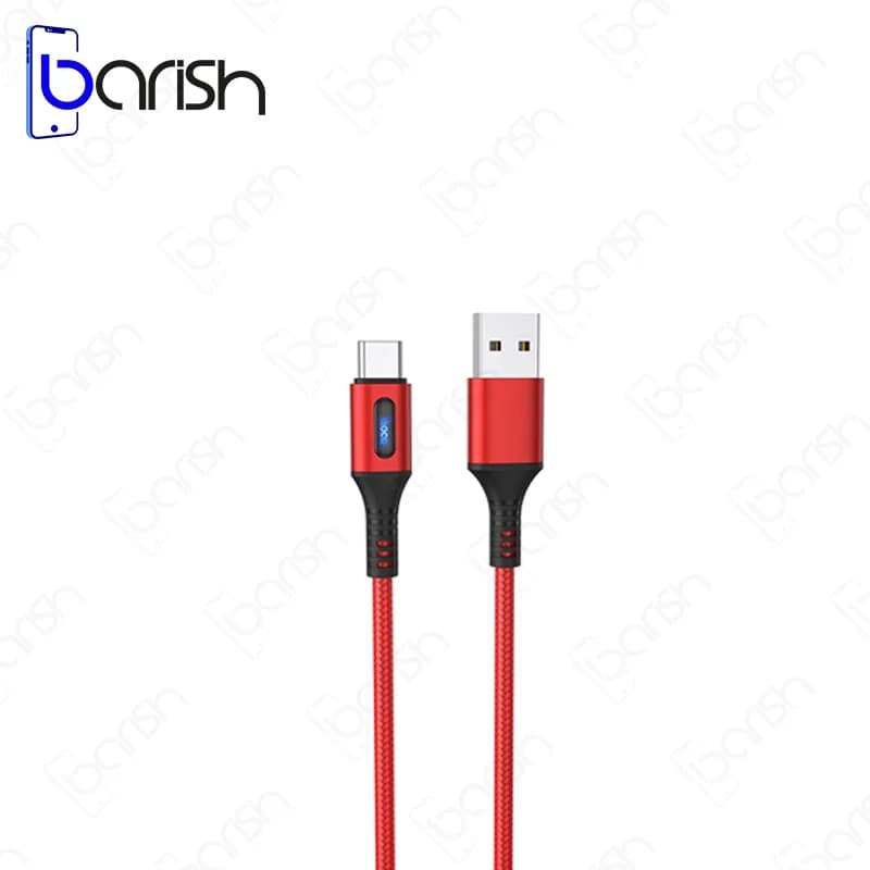 کابل شارژ هوشمند USB به Type-C هوکو مدل U79