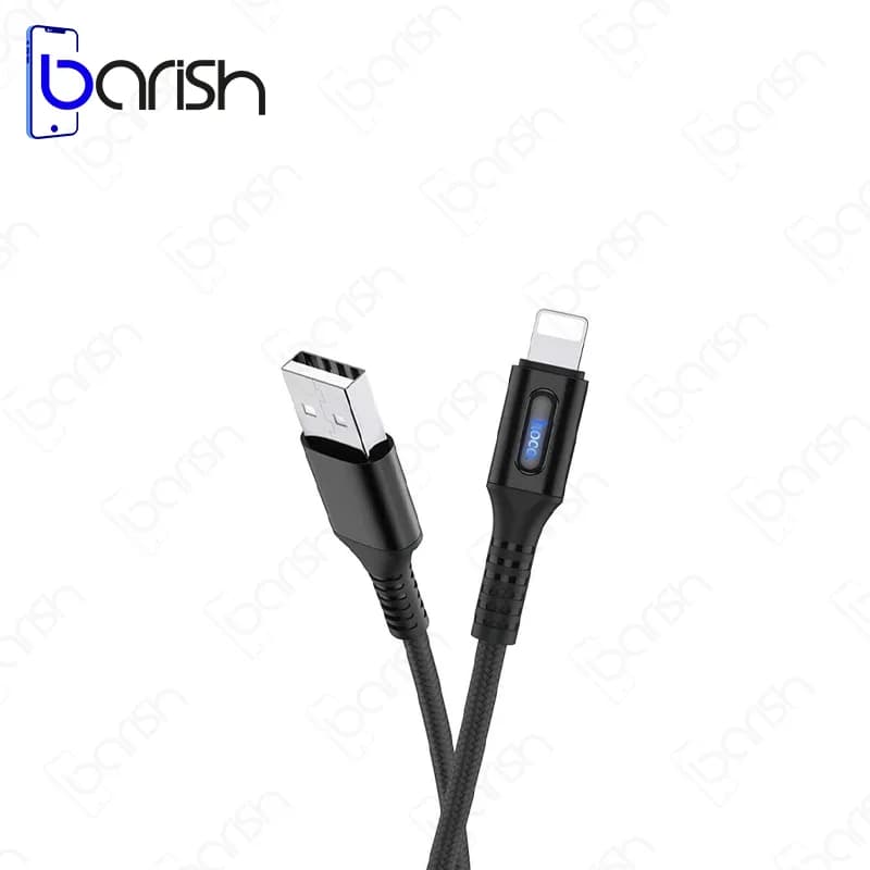 کابل دیتا و شارژ USB به لایتنینگ هوکو مدل U79 — تصویر ۲