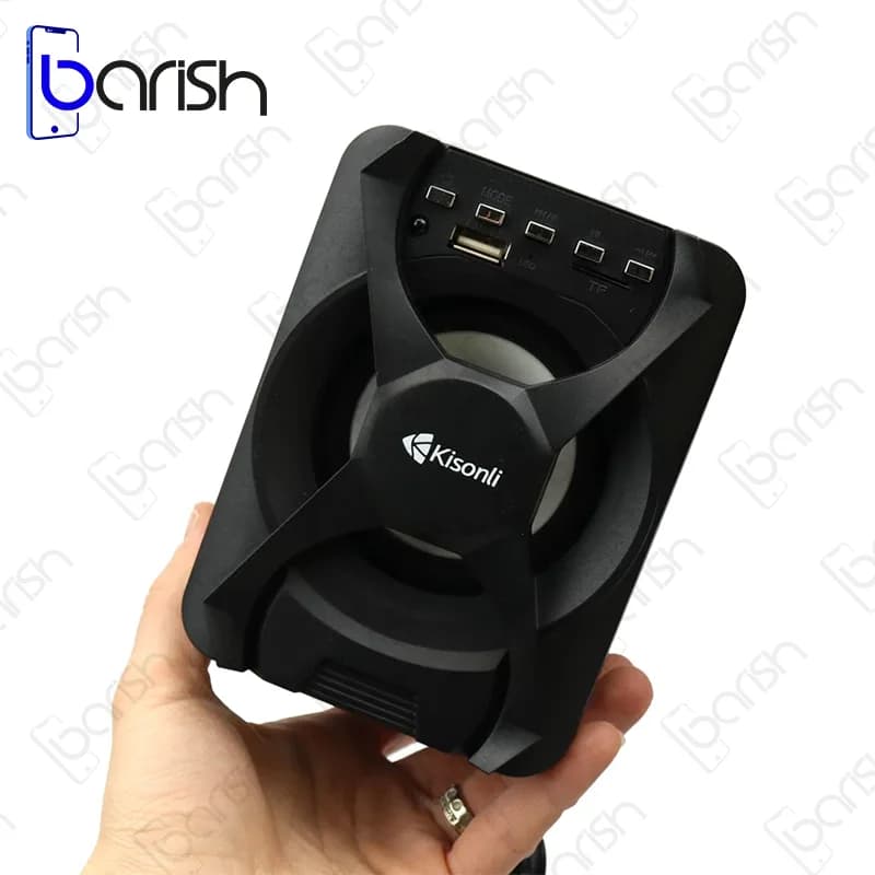 اسپیکر سه تکه رومیزی بلوتوثی کیسونلی مدل U-2500BT ( رم و فلش خور ) — تصویر ۷