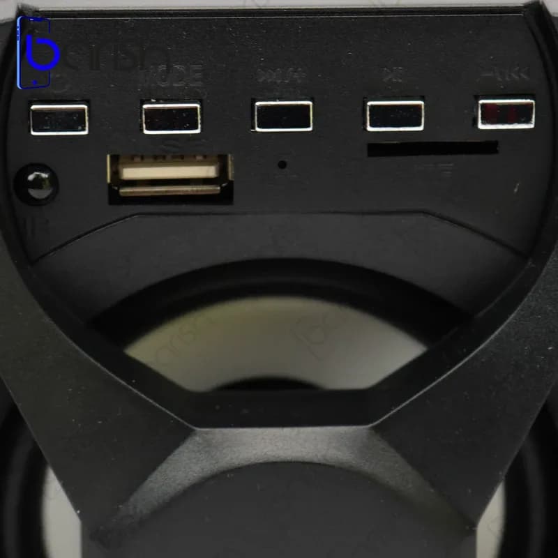 اسپیکر سه تکه رومیزی بلوتوثی کیسونلی مدل U-2500BT ( رم و فلش خور ) — تصویر ۶