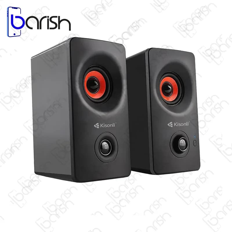 اسپیکر دو تکه رومیزی بلوتوثی کیسونلی مدل AC-9002BT