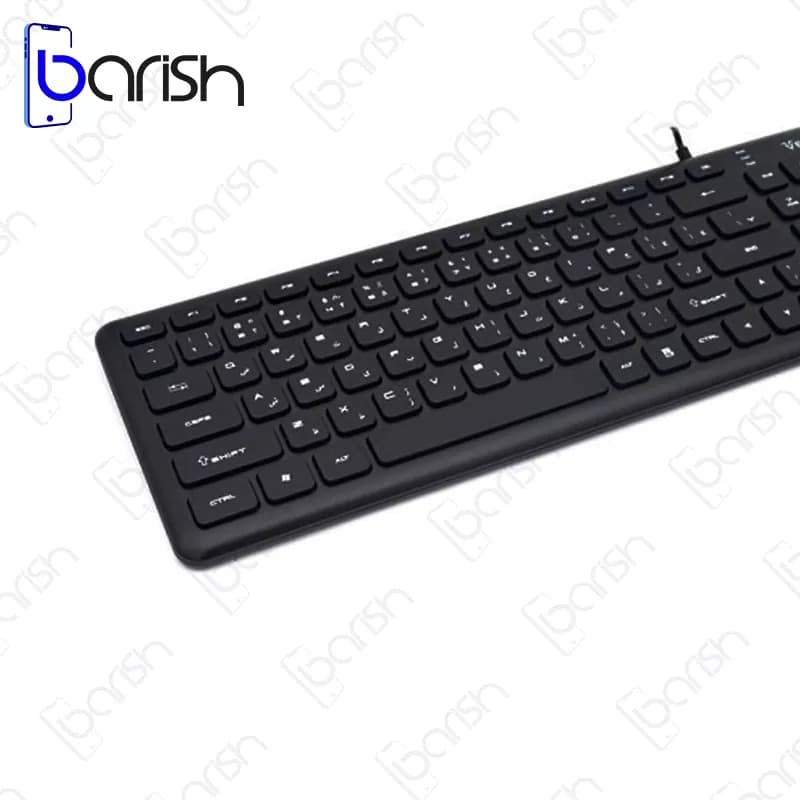 کیبورد سیمی وریتی مدل V-KB6130 — تصویر ۲