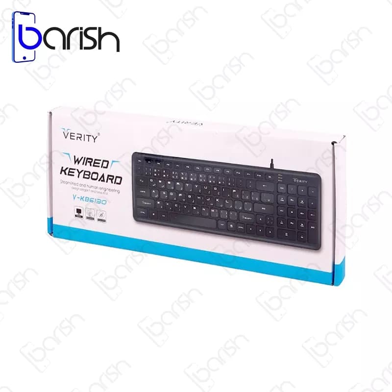 کیبورد سیمی وریتی مدل V-KB6130 — تصویر ۴