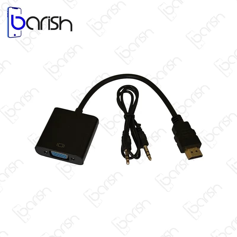 مبدل HDMI به VGA همراه با کابل شارژ — تصویر ۳