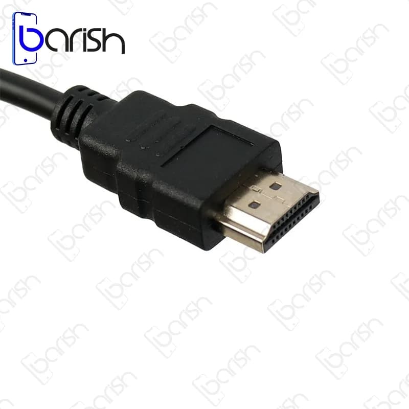 مبدل HDMI به VGA همراه با کابل AUX — تصویر ۳