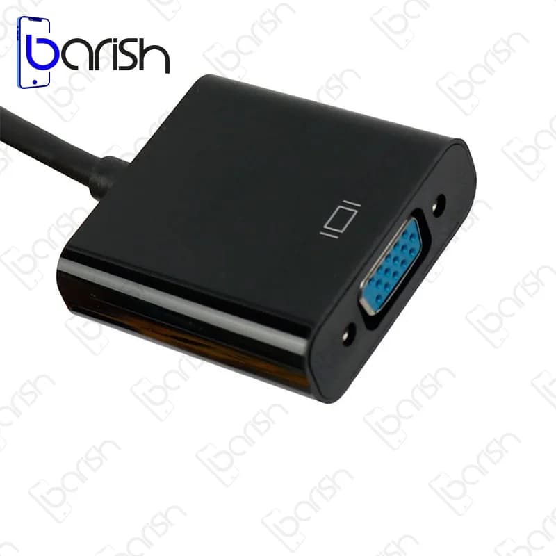 مبدل HDMI به VGA همراه با کابل AUX — تصویر ۲