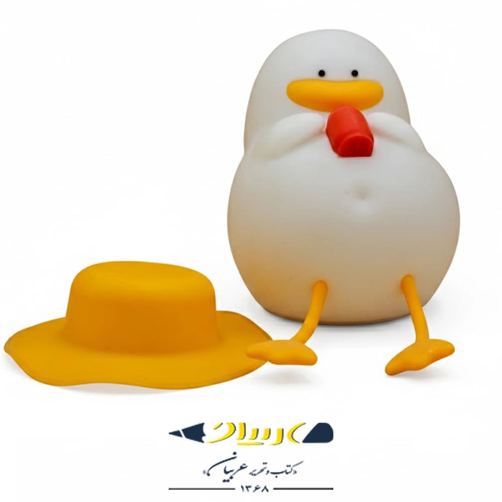 چراغ خواب سیلیکونی اردک کلاه دار مدل ZH-118 — تصویر ۵