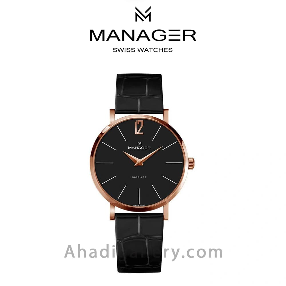 ساعت مچی منیجر مدل MAN-PS-06-RL