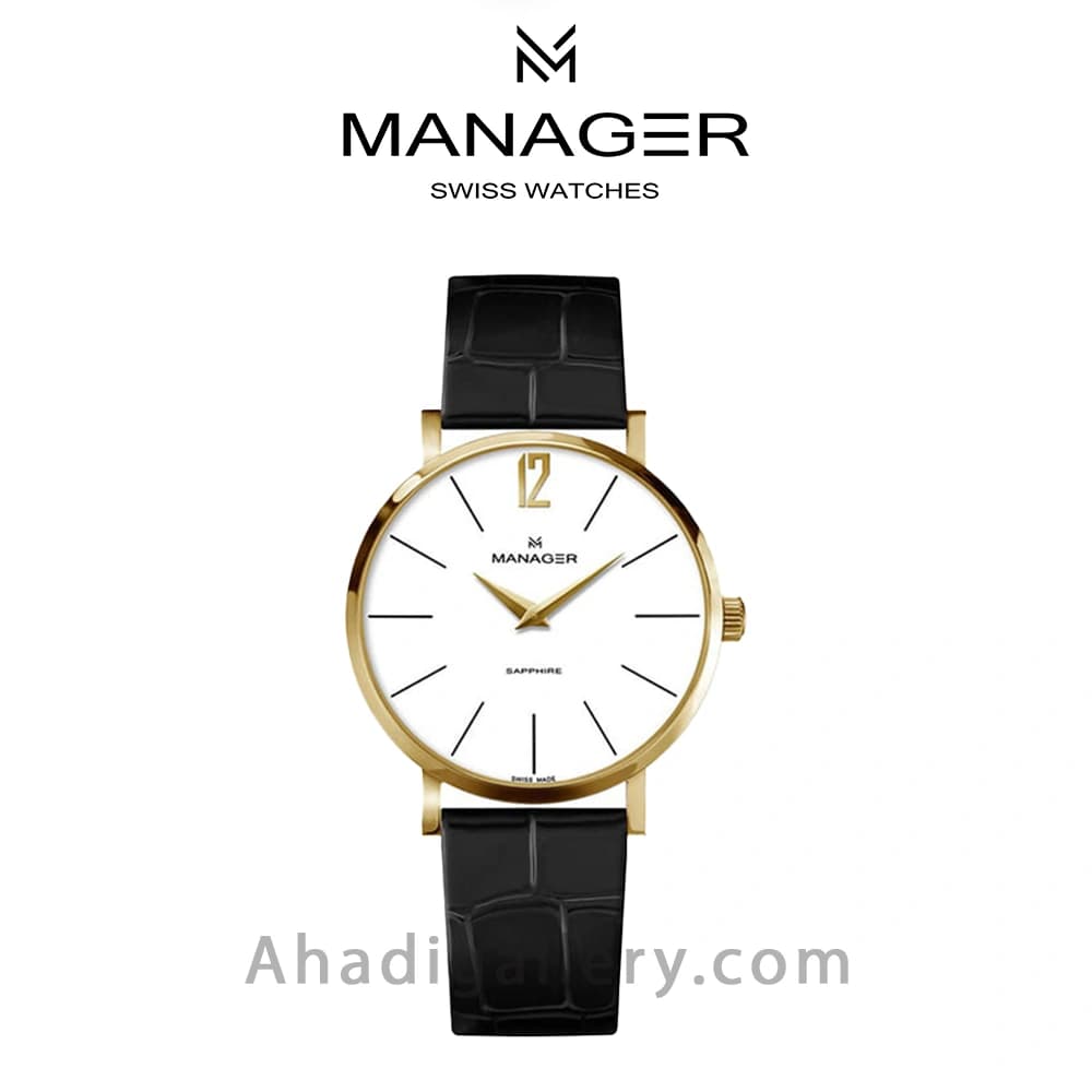 ساعت مچی منیجر مدل MAN-PS-03-GL